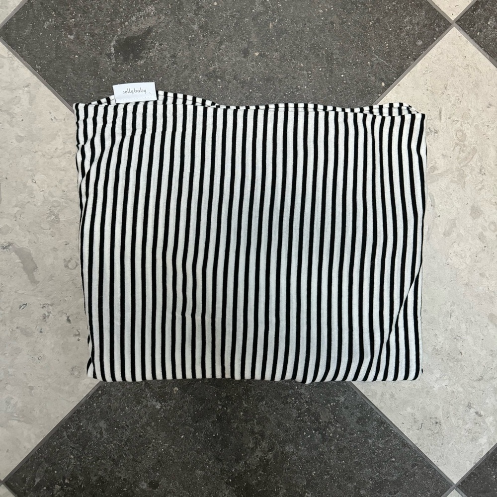 Solly Baby Infant Wrap Striped Black